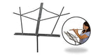 Best Adjustable Sheet Music Metal Stand B077FW21FP - Black - Brand New