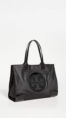 TORY BURCH WOMEN'S ELLA PATENT TOTE - BLACK - ONE SIZE - Brand New