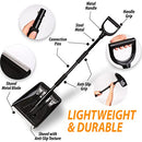 ZONETECH 3-in-1 Replaceable Heads Snow Brush Kit - Portable, Shovel, Scraper - Like New