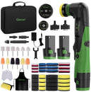 GINOUR CORDLESS MINI BUFFER POLISHER CAR DETAILING 12V MINI CAR POLISHER - GREEN - Like New