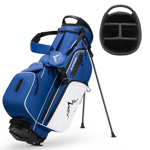 UNIHIMAl 4-Way Golf Bag, Lightweight Waterproof Golf Bag Holds 4-8 Clubs - Like New