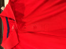 GALAXY BY HARVIC MEN'S DRY FIT MOISTURE-WICKING POLO SHIRT - SIZE: MEN XL - RED - Like New
