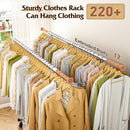 Raybee Clothes Rack, Collapsible Wardrobe Organizer, Heavy Duty Storage - Brand New