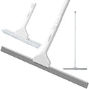 BOOMJOY Floor Squeegee 22" Squeegee 11" Microfiber Scrubber Long Telescopic - Like New