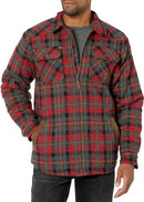 Legendary Whitetails Men's Tough as Buck Sherpa Lined Flannel Rugged Red Plaid L - Brand New