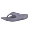 OOFOS OORIGINAL RECOVERY SANDAL SIZE: MEN 14 WOMEN 16 SLATE - Like New