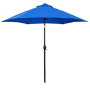 MARCH PRODUCTS - 9'RD TILTING ALUMINUM ASTELLA PATIO UMBRELLAS - PACIFIC BLUE Like New