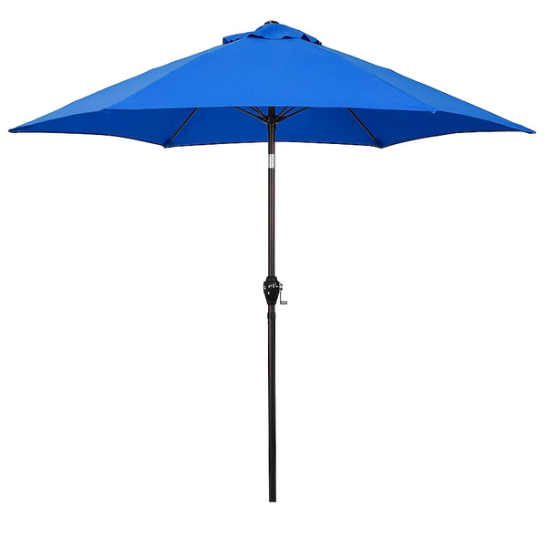 MARCH PRODUCTS - 9'RD TILTING ALUMINUM ASTELLA PATIO UMBRELLAS - PACIFIC BLUE Like New