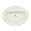 PROFLO Rockaway 20-1/2" Oval Vitreous China Drop In Bathroom Sink - Brand New