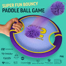 REFRESH SPORTS FUN BOUNCY PADDLE STRINGY BALL TOSS CATCH GAME EASY ST-5005 - Like New