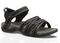 4266 Teva Women's Tirra Sandal Black/Grey 8 Like New