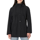 AMAZON ESSENTIALS WOMEN'S LONG HOODED RAIN JACKET WOMEN XS BLACK - Like New