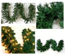 LJHJ Artificial Garland Party Decoration Christmas Garland Holiday Decorations - Like New