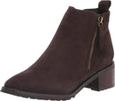 B7310 Blondo Women's Samara Ankle Boot Brown Suede Size 7.5 - Like New