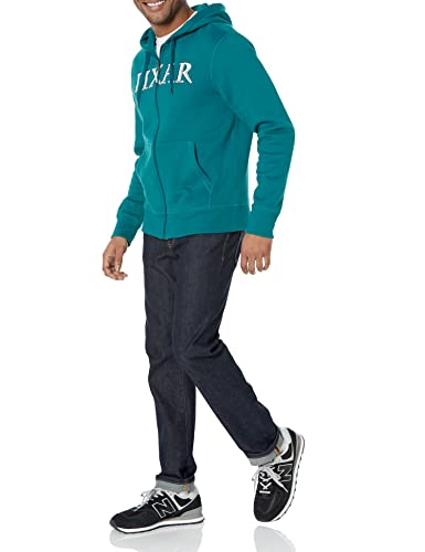 AMAZON DISNEY MARVEL STAR WARS MEN'S FLEECE HOODIE PIXAR LOGO MEN XS - Brand New