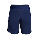 516266 Lands' End Women's 9" Board Shorts with Panty,  Size 6, Deep Sea Navy - Like New