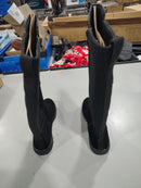 CLARKS WOMEN'S CAROLINE STYLE BLACK SUEDE BOOTS - SIZE: WOMEN 8 - BLACK - Like New