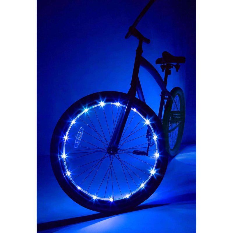 BRIGHTZ WHEEL BRIGHTZ BLUE LED BIKE ACCESSORY ABS PLASTICS 1 PK - BLUE - Like New