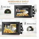 1.2 Cubic Feet Digital Home Security Safe Box Fireproof Waterproof - Like New