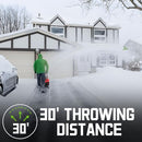 POWERSMART ELECTRIC SNOW BLOWER 21 IN. CORDED SNOW BLOWER 15AMP LED LIGHT - Like New