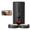 WOPET HV10 AUTOMATIC CAT FEEDER WITH CAMERA FOR TWO CATS, 1080P - BLACK - Like New
