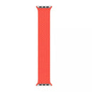 APPLE WATCH BAND BRAIDED SOLO LOOP 44MM ELECTRIC ORANGE SIZE 7 - ELETRIC ORANGE - Like New