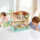 Hape Tigers Jungle House,Green Planet Explorers | Educational Toy Doll House - Brand New