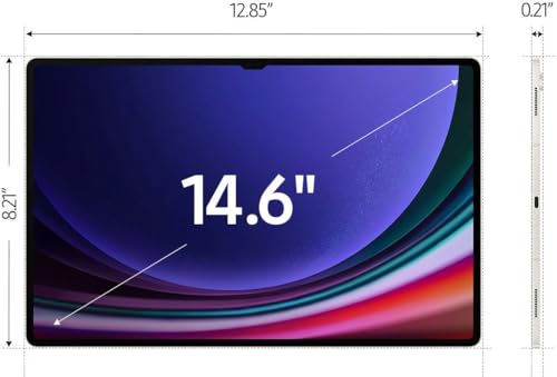 SAMSUNG GALAXY TAB S9 ULTRA 256GB 14.6" WI-FI 6E ANDROID TABLET - BEIGE - Like New