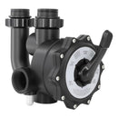 HAYWARD 2 INCH POOL MULTIPORT CONTROL VALVE SP0715XR50 - BLACK - Like New