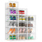 SECRET PLACE 12 PACK X LARGE SHOE ORGANIZER STORAGE BOXES FOR - Scratch & Dent