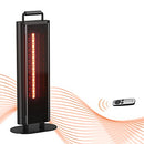 EAST OAK 1500W PATIO HEATER, TABLE SIDE PORTABLE ELECTRIC HEATER 3 LEVELS BLACK - Brand New