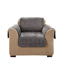 SureFit Deluxe Pet Cover - Chair Slipcover - Dark Gray (SF40822) - Brand New