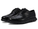 COLE HAAN MEN'S ZEROGRAND REMASTERED WINGTIP OXFORD SIZE 11.5 BLACK - Like New