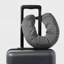 OPEN STORY PACKING CUBE WITH NECK PILLOW - OPEN STORY™ : TRAVEL LUGGAGE - GRAY - Like New