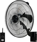 Simple Deluxe 18 Inch Wall Mount Fan 90 Degree Horizontal - Scratch & Dent