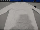 BLUE ICE PREMIUM CLOTHING LONG SLEEVE PULL OVER POLO SHIRT - MEN 2XL - WHITE - Brand New
