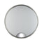CONAIR LIGHTED SUCTION CUP MIRROR, 15X MAGNIFICATION, 1 COUNT, 41658N - GRAY - Brand New