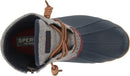 SPERRY WOMEN'S SALTWATER RAIN BOOT - SIZE: WOMEN 8 - GRAYWOOL - Like New
