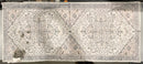 KATHY IRELAND HOME SOFT BRUSHED FLANNEL 30"×72" RUNNERS RUG WITH LATEX BACK - Like New