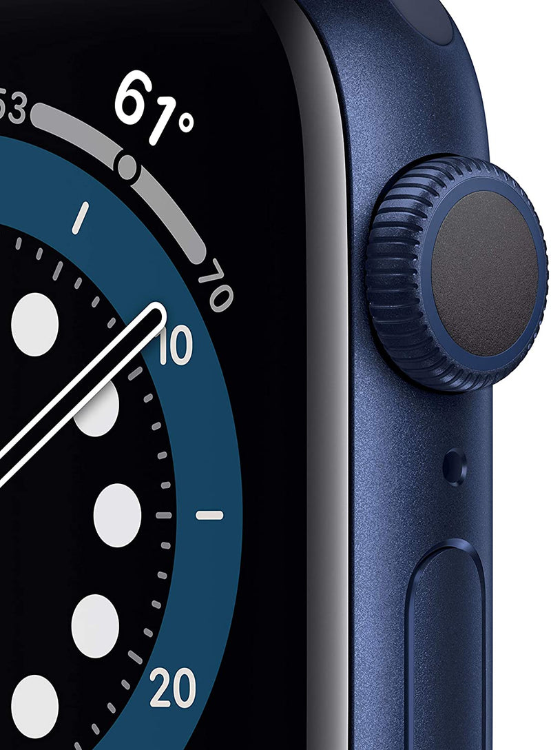For Parts: Apple Watch Series6 GPS 40mm BLUE Case Deep Navy Band-MOTHERBOARD DEFECTIVE
