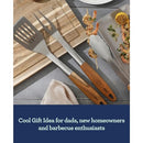 Oster Balincourt Stainless Steel Grilling Tool Set W/Wooden Handles, B0DKLGNFXD - Brand New