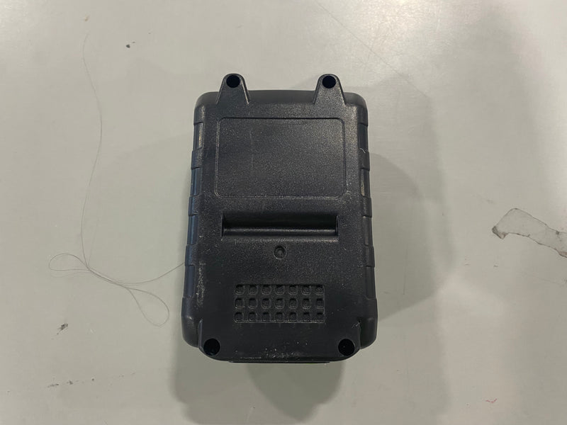 GREENER 21V MAX 2.0A LITHIUM-ION BATTERY (1 ONLY) - BLACK/GREEN - Like New