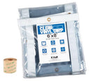 Mytee Products 6' x 8' Heavy-Duty Waterproof Cover B08F47V274 - Clear - Brand New
