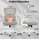 Bestfair Office Chair Ergonomic Home Desk Lumbar Support Gaming Chair - Gray - Like New