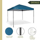 ARROWHEAD OUTDOOR 10’X10’ POP-UP CANOPY & INSTANT SHELTER BLUE V2 (NEW) KGS0383U - Like New