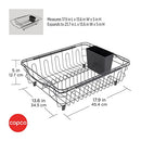 COPCO 3-IN-1 MULTI-USE DISH RACK EXPANDABLE ARMS 5292499 BLACK - Brand New