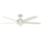 HUNTER FAN 52 INCH CEILING FAN WITH 5 BLADES CC5C14C24 - FRESH WHITE - Like New