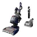 BISSELL PET HAIR ERASER DUALBRUSH UPRIGHT VACUUM, HEPA - NAVY - Like New