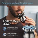 VUKO MEN’S ELECTRIC HEAD AND BEARD SHAVER - BLACK - Like New