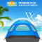 MIRUS 2-3 PERSON SUN SHADE SHELTER WITH UPF50- OCEAN BLUE - Like New